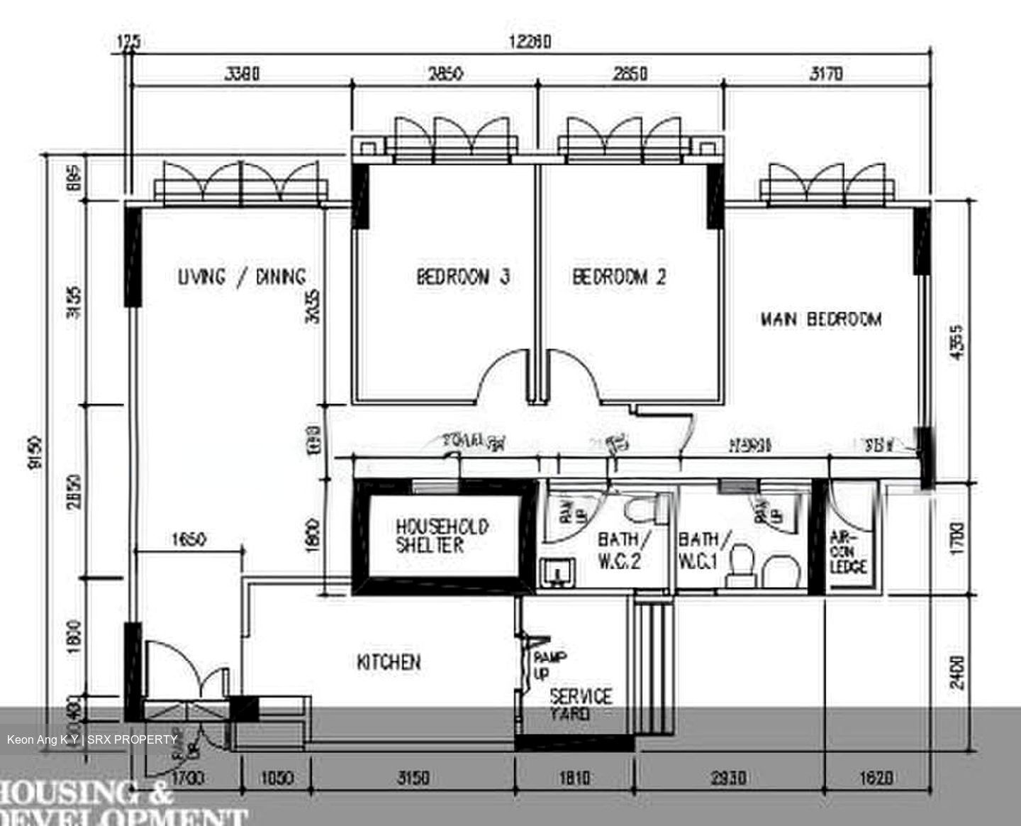 Blk 430B Orchid Spring @ Yishun (Yishun), HDB 4 Rooms #583878151